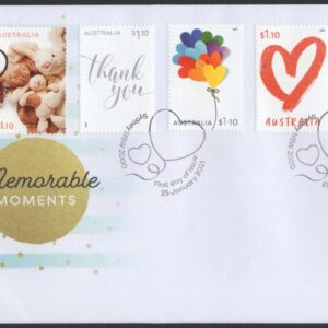 AUSTRALIA - 2021 'MEMORABLE MOMENTS' First Day Cover [F1044]