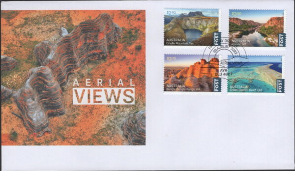 AUSTRALIA - 2022 'AERIAL VIEWS' International First Day Cover [F1066]