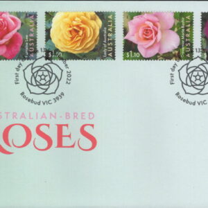 AUSTRALIA - 2022 'AUSTRALIAN BRED ROSES' First Day Cover [F1071]