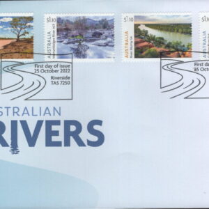 AUSTRALIA - 2022 'AUSTRALIAN RIVERS' First Day Cover [F1070]