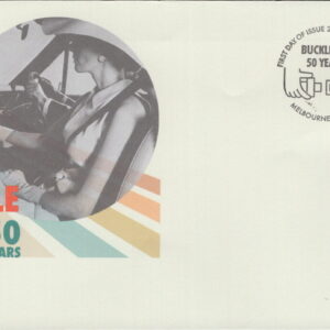 AUSTRALIA - 2022 'BUCKLE UP! 50 YEARS' First Day Cover [F1073]