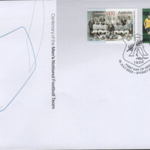 AUSTRALIA - 2022 'CENTENARY of MEN'S NATIONAL FOOTBALL TEAM' First Day Cover [F1079]
