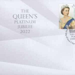 AUSTRALIA - 2022 'QUEEN'S PLATINUM JUBILEE' First Day Cover [F1100]