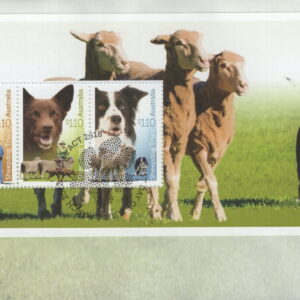 AUSTRALIA - 2020 'SHEEPDOG TRIALS 150 YEARS' Miniature Sheet First Day Cover [F1099]