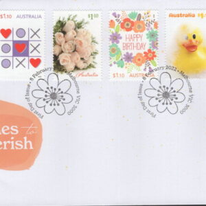 AUSTRALIA - 2022 'TIMES TO CHERISH' First Day Cover [F1102]