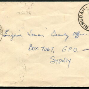 AUSTRALIA - 1959 8d POSTAGE DUE 'GREEN & RED' on Cover [A9064]