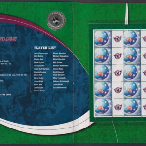 AUSTRALIA - 2007 'NRL MANLY SEA EAGLES' Presentation Folder w Medalion MINT [F0982]