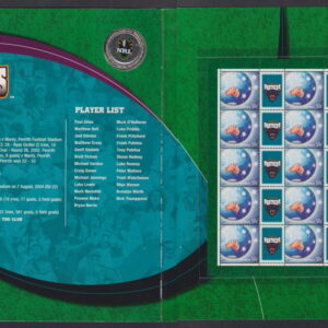 AUSTRALIA - 2007 'NRL PENRITH PANTHERS' Presentation Folder w Medalion MINT [F0983]