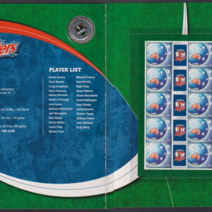 AUSTRALIA - 2007 'NRL SYDNEY ROOSTERS' Presentation Folder w Medalion MINT [F0986]