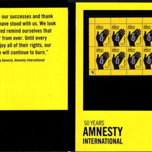 AUSTRALIA - 2011 '50 YEAR AMNESTY INTERNATIONAL' Presentation Folder MINT [F0937]