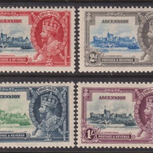 Ascension - 1935 Silver Jubilee Set SG 31/34 MH Cv £ 55 [F1630]