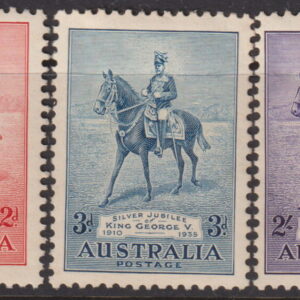 Australia - 1935 Silver Jubilee Set SG 156/585 MH Cv £ 45 [F1631]