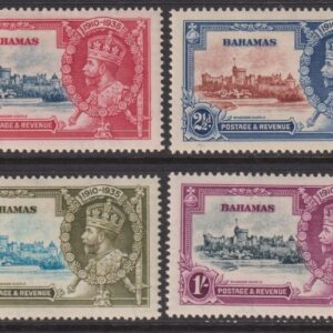 Bahamas - 1935 Silver Jubilee Set SG 141/44 MH Cv £ 18 [F1635]