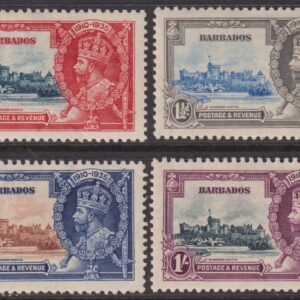 Barbados - 1935 Silver Jubilee Set SG 241/4 MH Cv £ 28 [F1636]