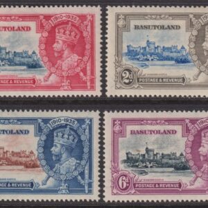 Basutoland - 1935 Silver Jubilee Set SG 11/14 MH Cv £ 8 [F1637]