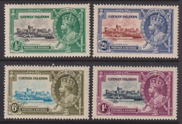 Cayman Is. - 1935 Silver Jubilee Set SG 108/11 MH Cv £ 13 [F1643]
