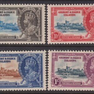 Gilbert & Ellice - 1935 Silver Jubilee Set SG 36/9 MH Cv £ 28 [F1651]