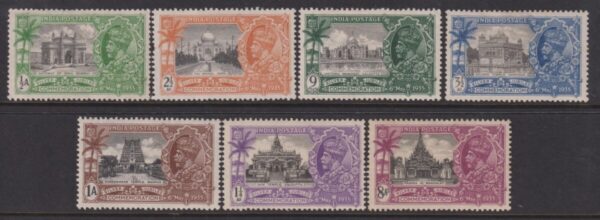 India - 1935 Silver Jubilee Set SG 240/6 MH Cv £ 18 [F1655]