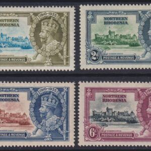 Nth. Rhodesia - 1935 Silver Jubilee Set SG 18/21 MH Cv £ 13 [F1671]