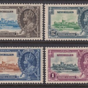 Seychelles - 1935 Silver Jubilee Set SG 128/31 MH Cv £ 15 [F1677]