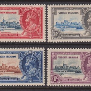 Virgin Islands - 1935 Silver Jubilee Set SG 103/6 MH Cv £ 19 [F1687]
